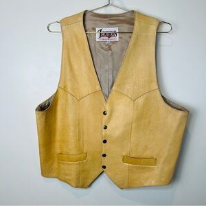 Vintage Diamond Leathers Vest XL